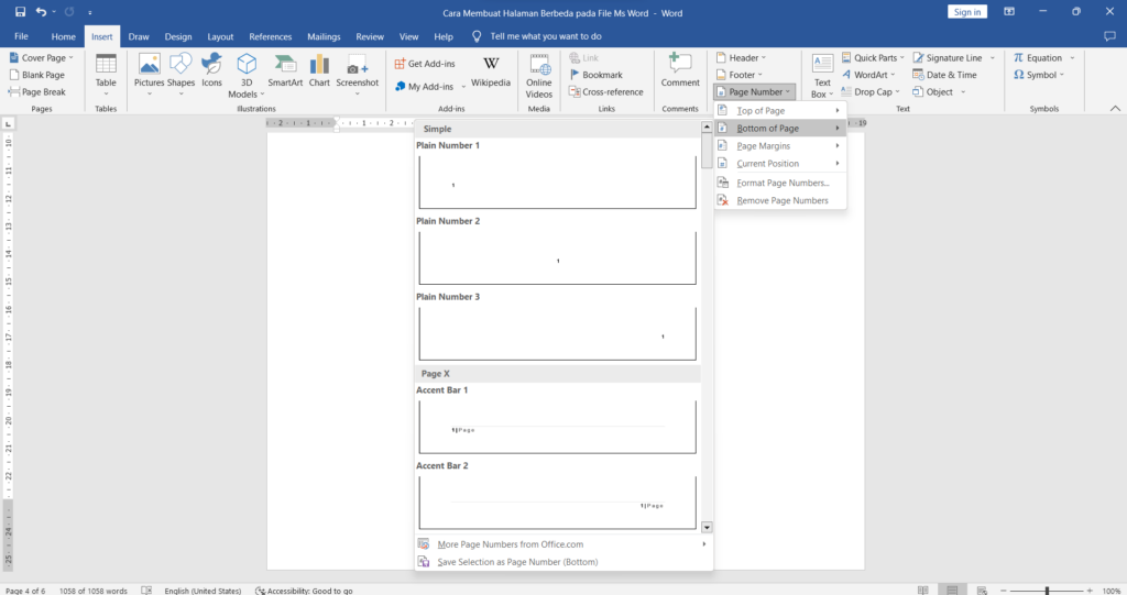 Easy Ways to Create Different Pages in Microsoft Word Files