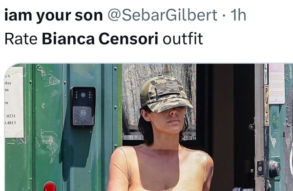 Bianca Censori Makin Vulgar, Pakai Baju Transparan Tanpa Sensor