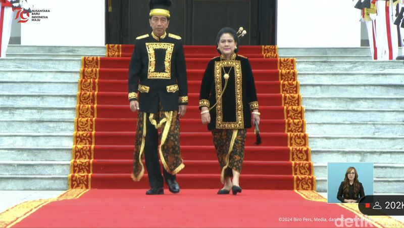 Jokowi Pimpin Upacara 17 Agustus di IKN Pakai Baju Adat Kutai, Ini Maknanya