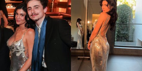 Kylie Jenner Jadi Sorotan Tampil dengan Gaun Vintage saat Golden Globe Awards 2025